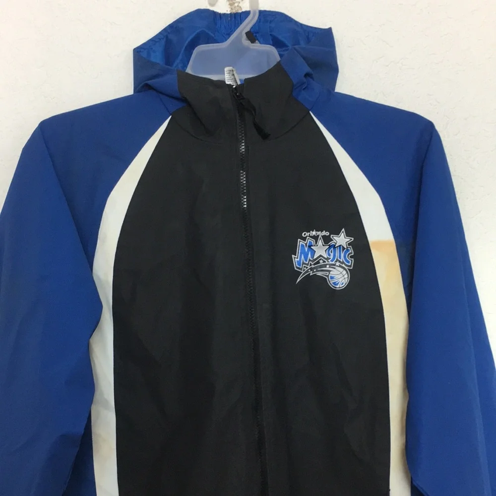 ✅Men NBA Orlando Magic Rain Jacket Size S